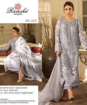 RAMSHA 400 PAKISTANI SALWAR KAMEEZ MANUFACTURER