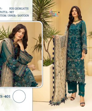 SHREE FABS 401 PAKISTANI SALWAR KAMEEZ MANUFACTURER