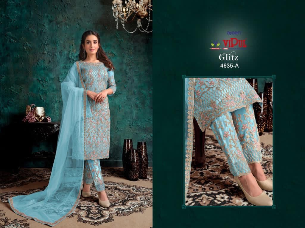 VIPUL FASHION 4635 A SALWAR KAMEEZ MANUFACTURER