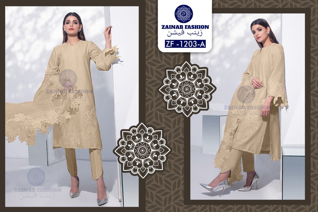 ZAINAB FASHION 1203 A DESIGNER TUNICS WHOLESALER