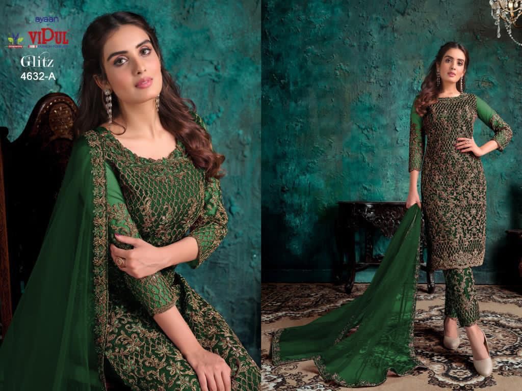 VIPUL FASHION 4632 A SALWAR KAMEEZ MANUFACTURER