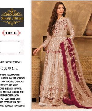 AYESHA MISBAH 107 C SALWAR KAMEEZ MANUFACTURER