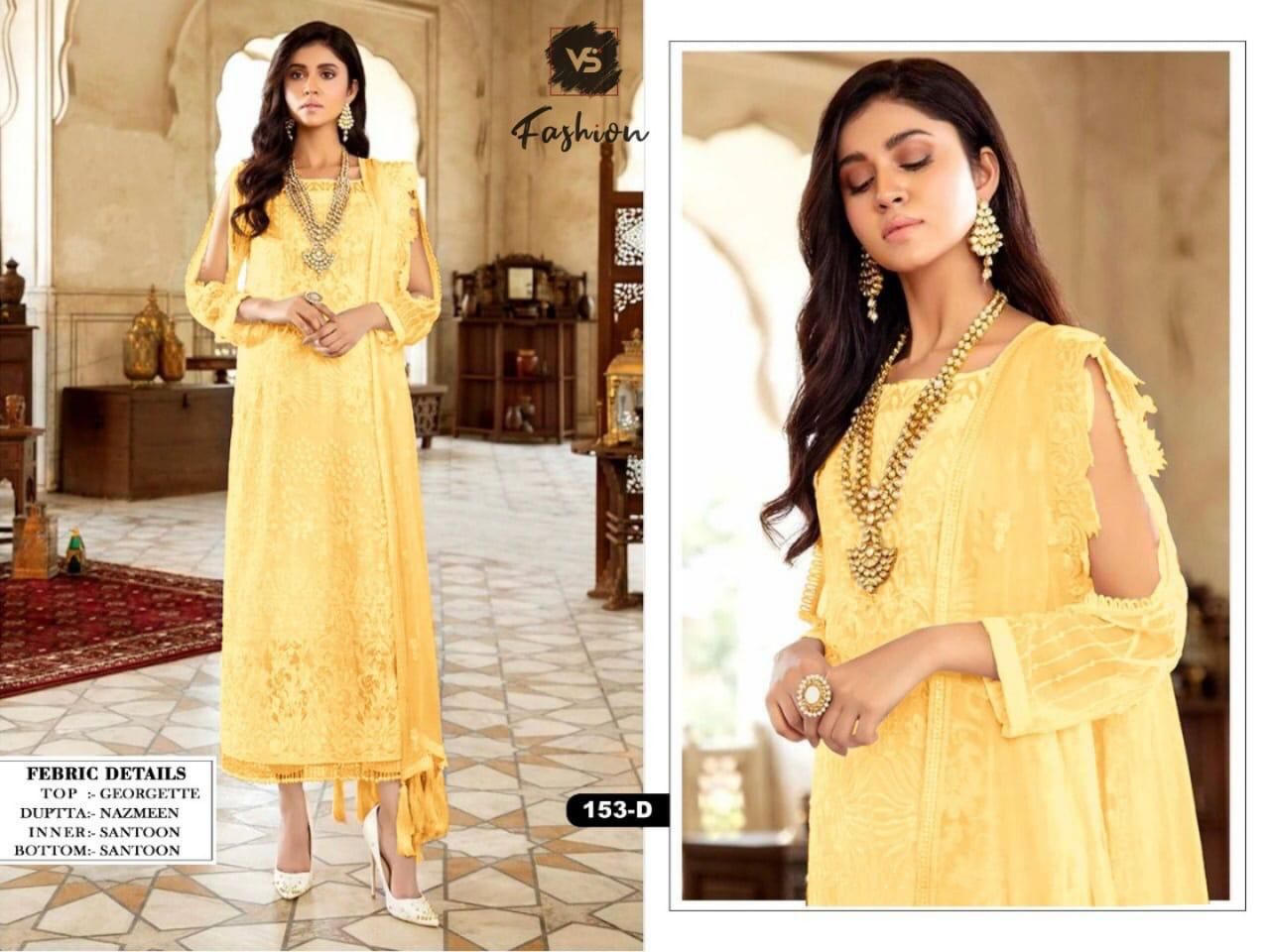 VS FASHION 153 D SALWAR KAMEEZ WHOLESALER