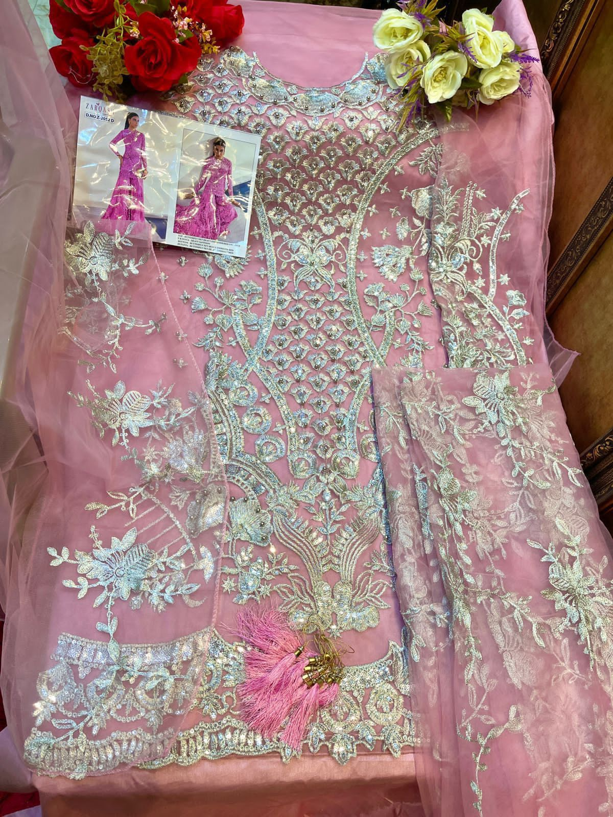 ZARQASH AMALIA 2052 D SALWAR KAMEEZ MANUFACTURER