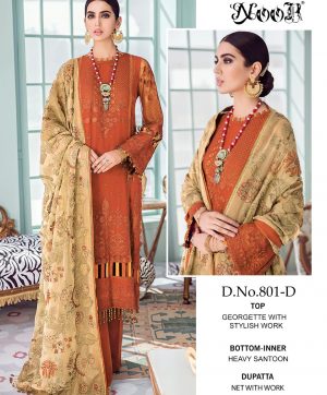 NOOR 801 D SALWAR KAMEEZ MANUFACTURER