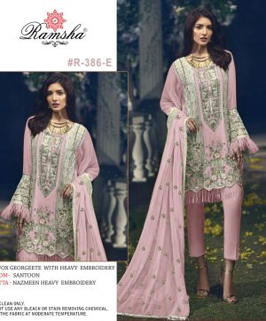 RAMSHA 386 E PAKISTANI SALWAR KAMEEZ MANUFACTURER