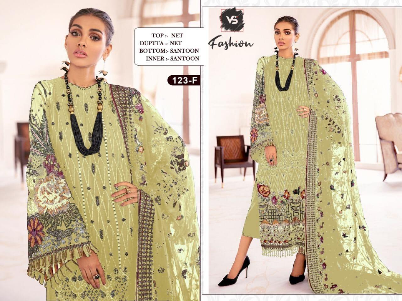 VS FASHION 123 F SALWAR KAMEEZ MANUFACTURER