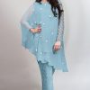 LAXURIA TRENDZ 1116 OCEAN BLUE DESIGNER TUNICS MANUFACTURER