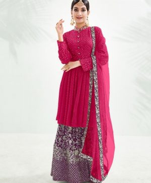 EBA CLASSIC NEW COLOR SALWAR WITH SHARARA WHOLESALE