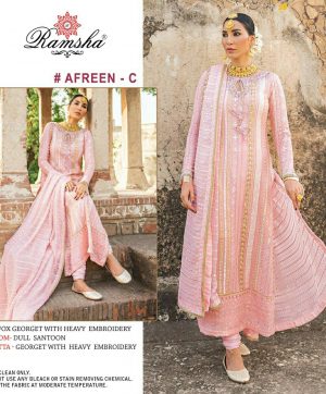 RAMSHA AFREEN C SALWAR KAMEEZ