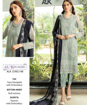 AL KHUSHBH 148 PAKISTANI SALWAR KAMEEZ MANUFACTURER