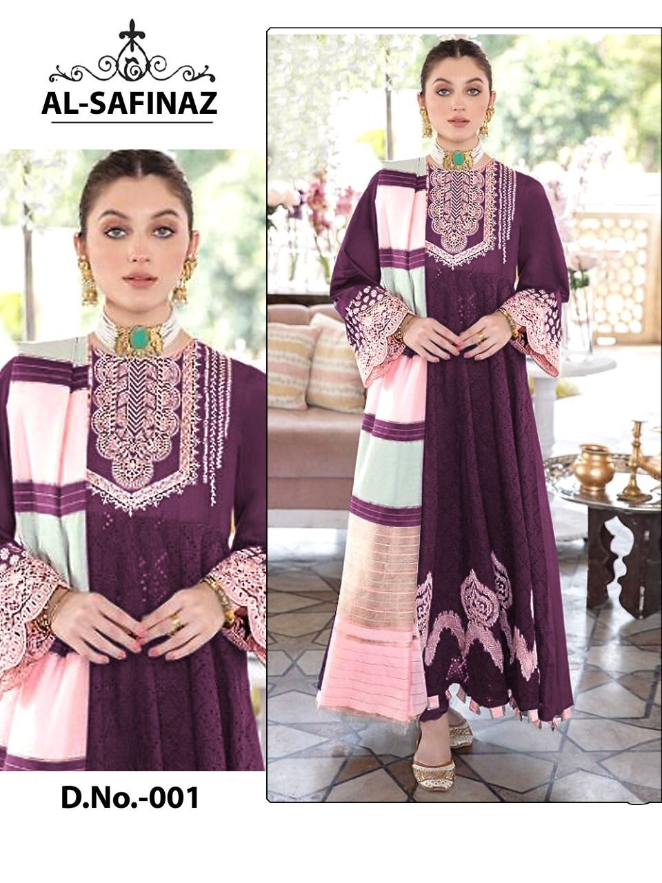 AL SAFINA 001 SALWAR KAMEEZ MANUFACTURER