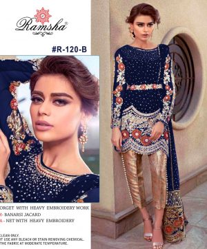 RAMSHA 120 B PAKISTANI SALWAR KAMEEZ MANUFACTURER