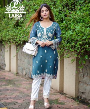 LAIBA AM VOL 92 C DESIGNER TUNICS WHOLESALER