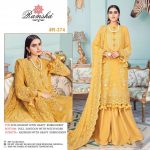 RAMSHA 374 YELLOW SALWAR KAMEEZ WHOLESALER