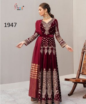 SHREE FABS 1947 AFROZEH VELVET SALWAR KAMEEZ WHOLESALER