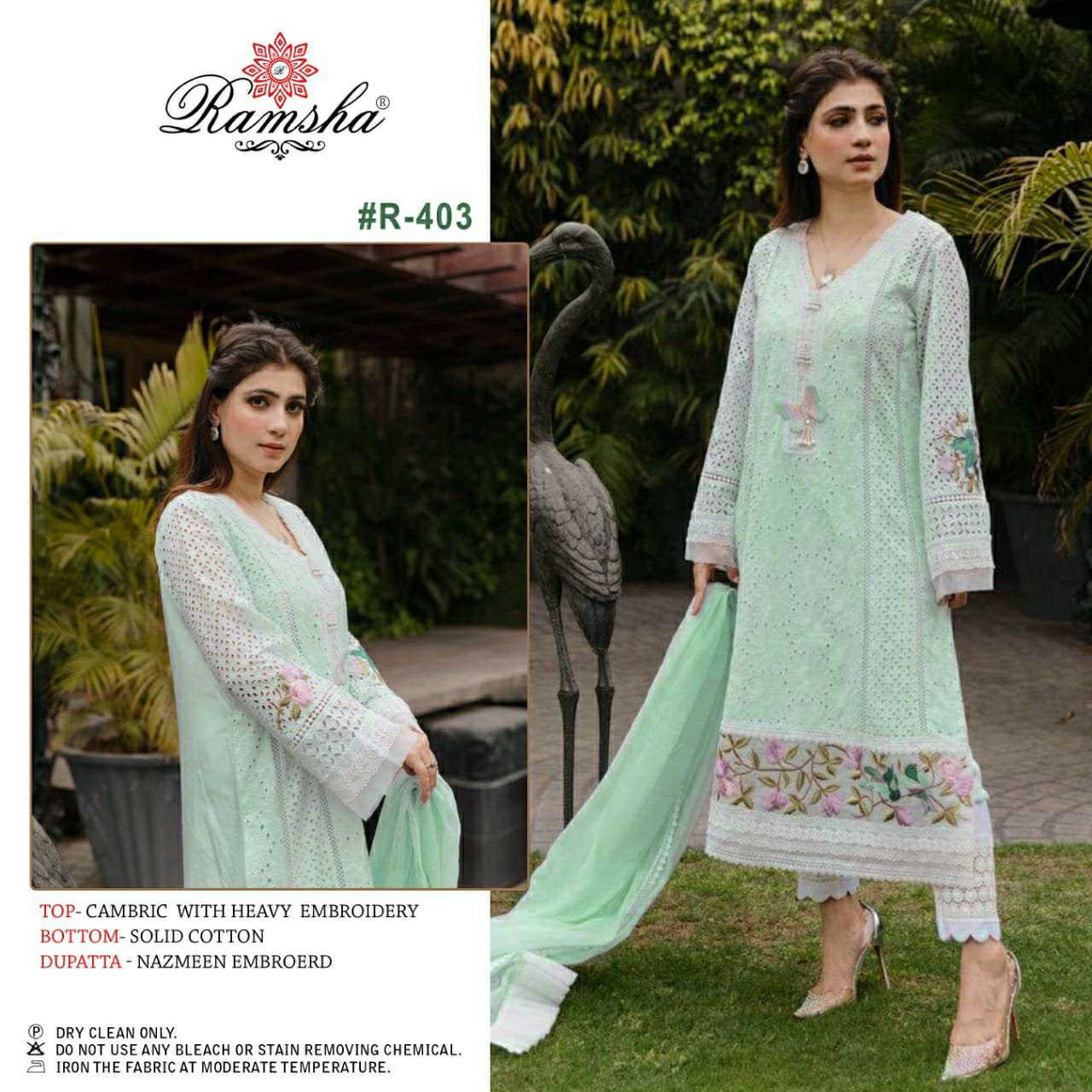 RAMSHA 403 COTTON SALWAR KAMEEZ MANUFACTURER