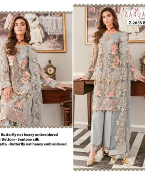 ZARQASH 2055 B SALWAR KAMEEZ MANUFACTURER