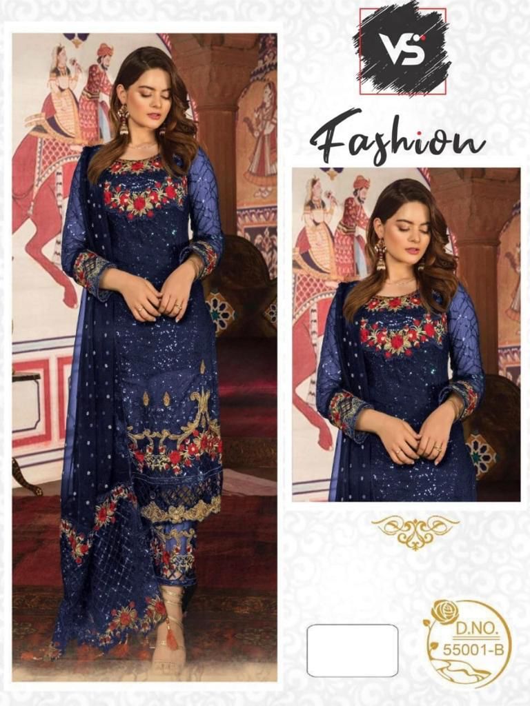 VS FASHION 55001 B SALWAR KAMEEZ WHOLESALER