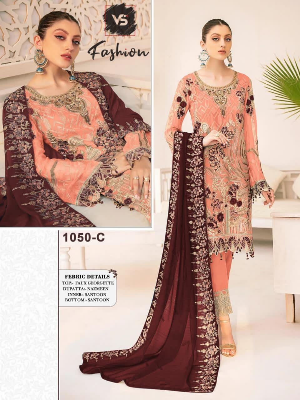 VS FASHION 1050 C SALWAR KAMEEZ MANUFACTURER