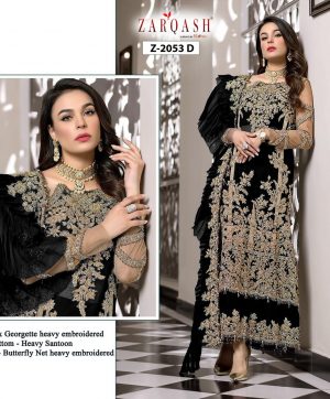 ZARQASH 2053 D SALWAR KAMEEZ WHOLESALER