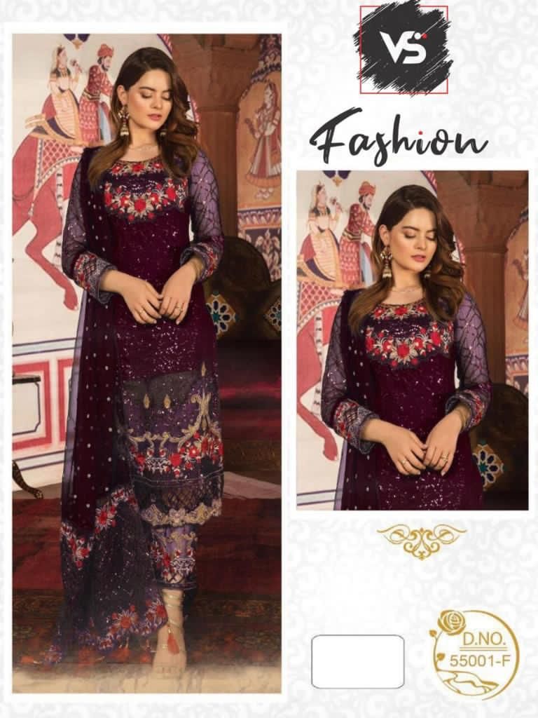 VS FASHION 55001 F SALWAR KAMEEZ WHOLESALER