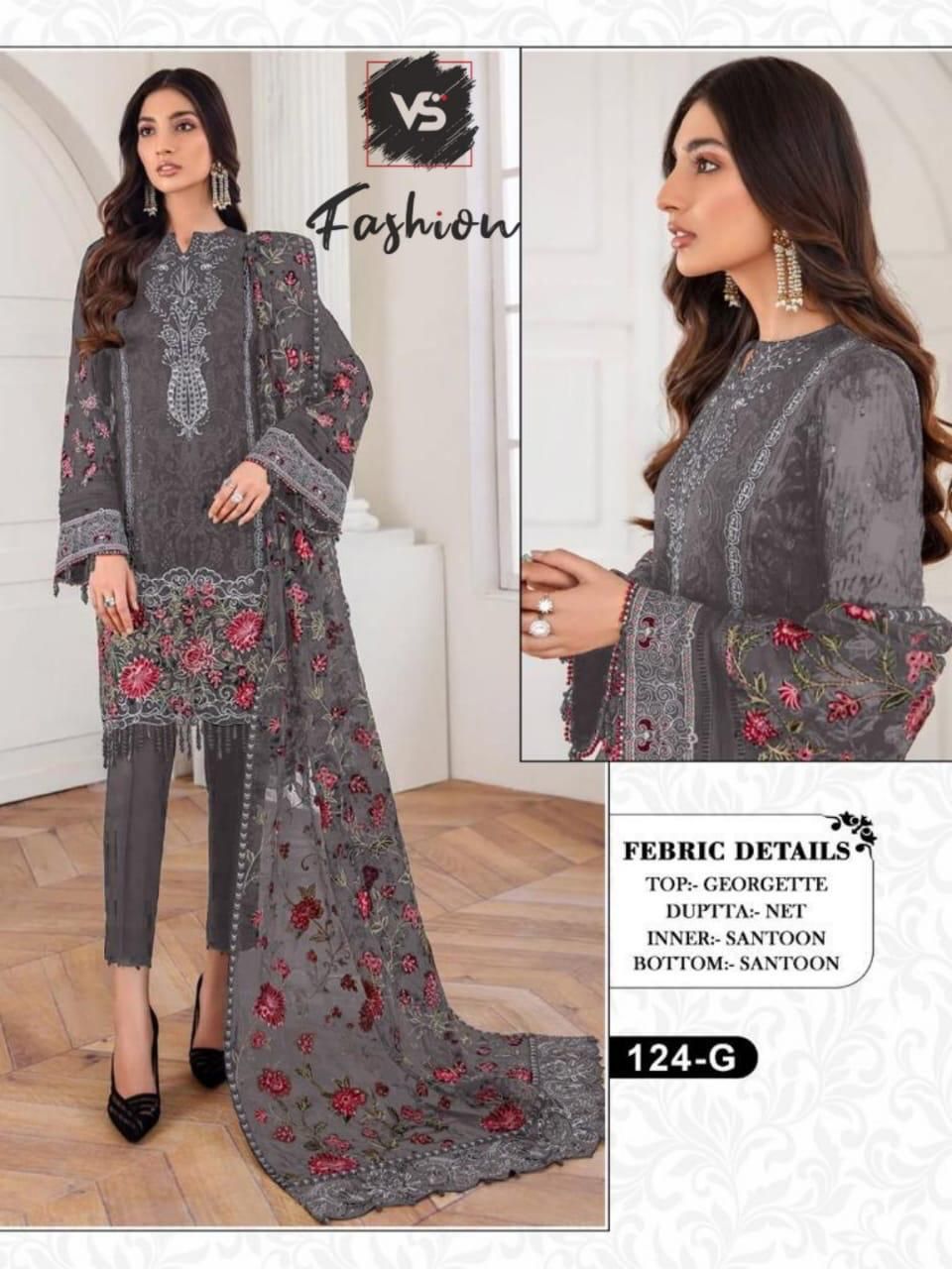 VS FASHION 124 G SALWAR KAMEEZ MANUFACTURER