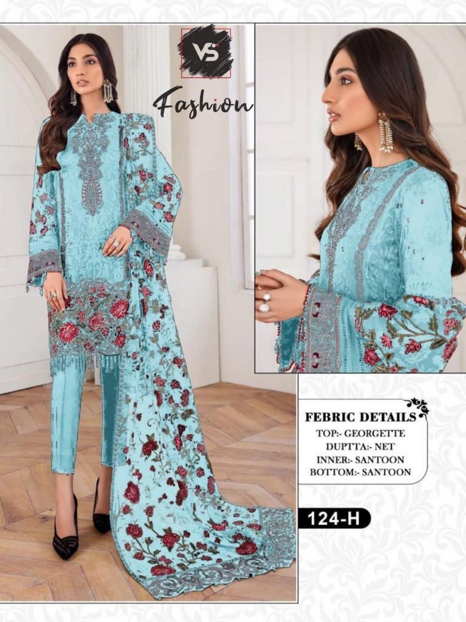 VS FASHION 124 H SALWAR KAMEEZ MANUFACTURER