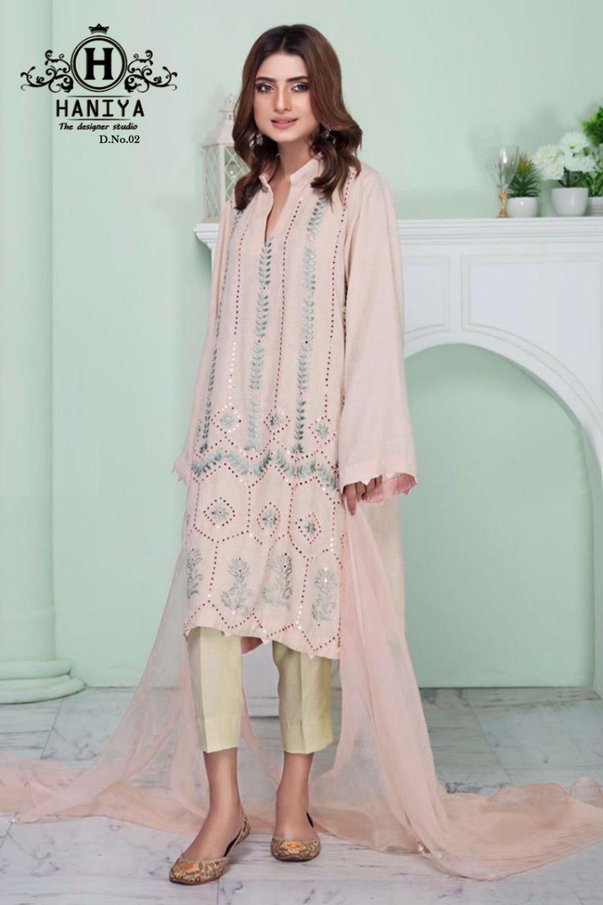 HANIYA 02 DESIGNER TUNICS BY LAIBA TEX