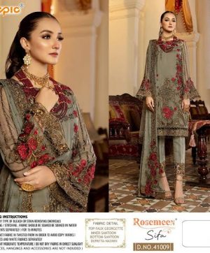 FEPIC 41009 PAKISTANI SALWAR KAMEEZ MANUFACTURER