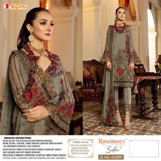 FEPIC 41009 PAKISTANI SALWAR KAMEEZ MANUFACTURER