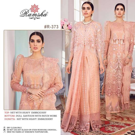 RAMSHA 373 SALWAR KAMEEZ WHOLESALER SURAT