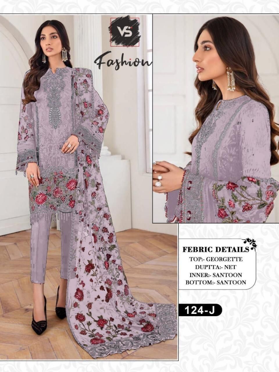 VS FASHION 124 J SALWAR KAMEEZ MANUFACTURER