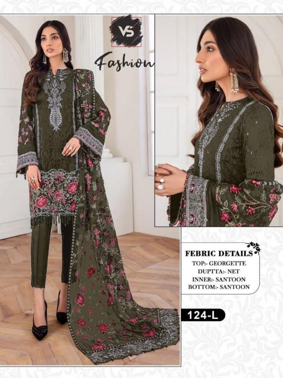 VS FASHION 124 L SALWAR KAMEEZ MANUFACTURER