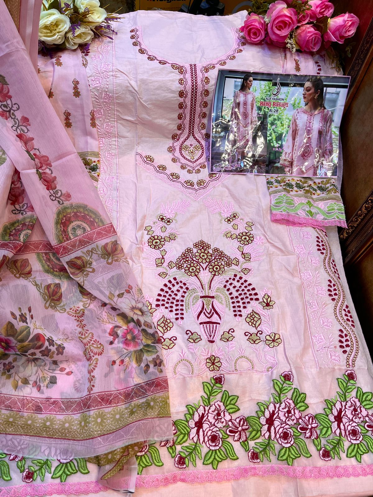 ALIF FASHION RANG RASIYA A 28 SALWQR KAMEEZ