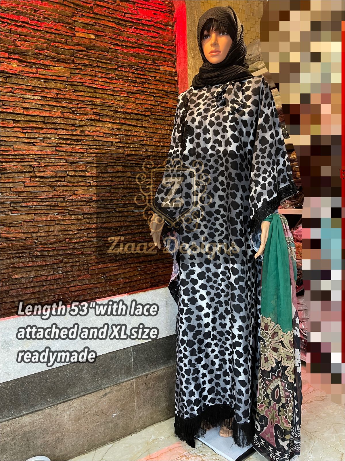 ZIAAZ KAFTAN 7773 READYMADE KAFTAN WHOLESALER