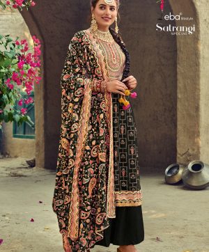 EBA LIFESTYLE 1210 BLACK SALWAR KAMEEZ MANUFACTURER