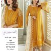 AL KHUSHBU 1018 YELLOW SALWAR KAMEEZ MANUFACTURER