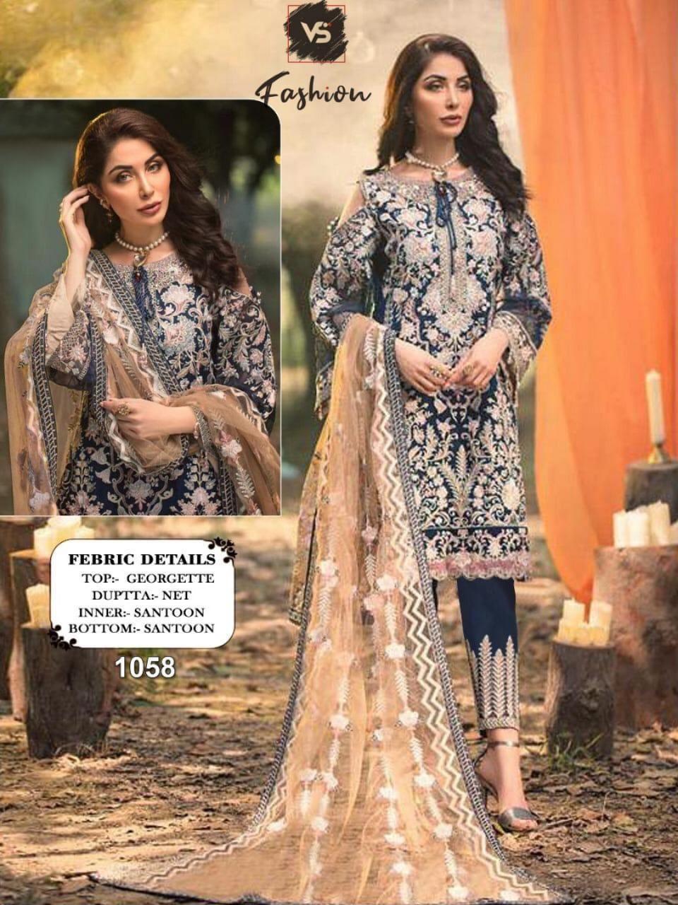 VS FASHION 1058 SALWAR KAMEEZ MANUFACTURER