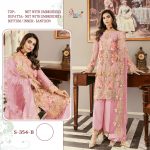 SHREE FABS 354 B PAKISTANI SUITS MANUFACTURER