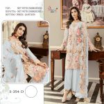 SHREE FABS 354 D PAKISTANI SUITS MANUFACTURER