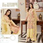 SHREE FABS 354 C PAKISTANI SUITS MANUFACTURER