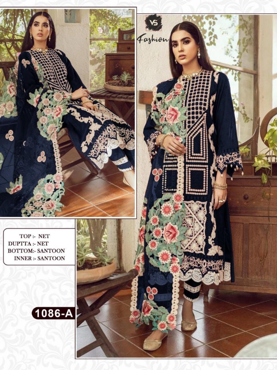 VS FASHION 1086 A SALWAR KAMEEZ WHOLESALER