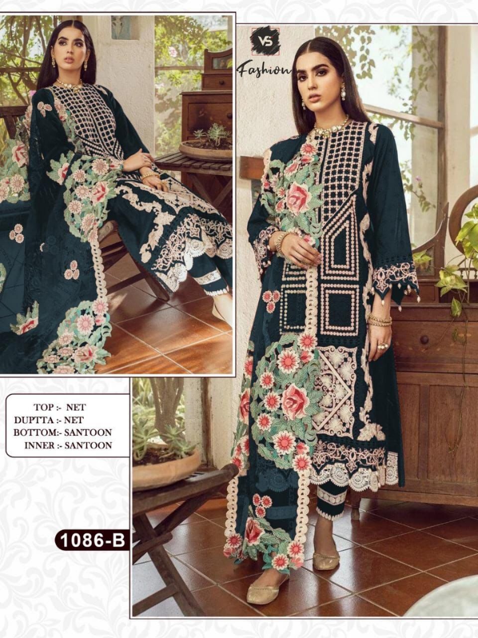 VS FASHION 1086 B SALWAR KAMEEZ WHOLESALER