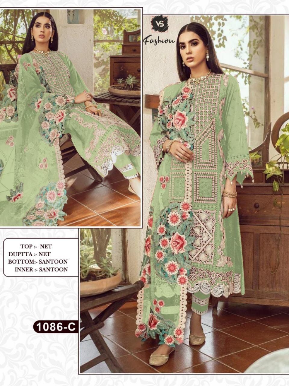 VS FASHION 1086 C SALWAR KAMEEZ WHOLESALER