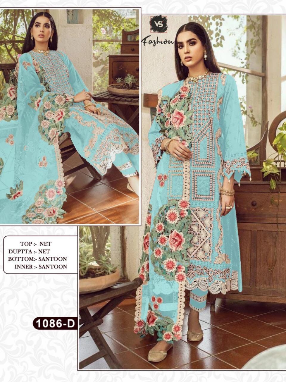 VS FASHION 1086 D SALWAR KAMEEZ WHOLESALER