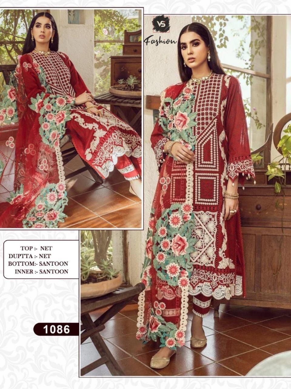 VS FASHION 1086 SALWAR KAMEEZ WHOLESALER