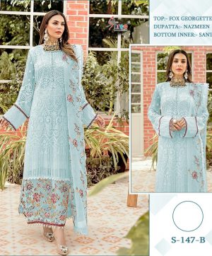 SHREE FABS 147 B SALWAR KAMEEZ WHOLESALER