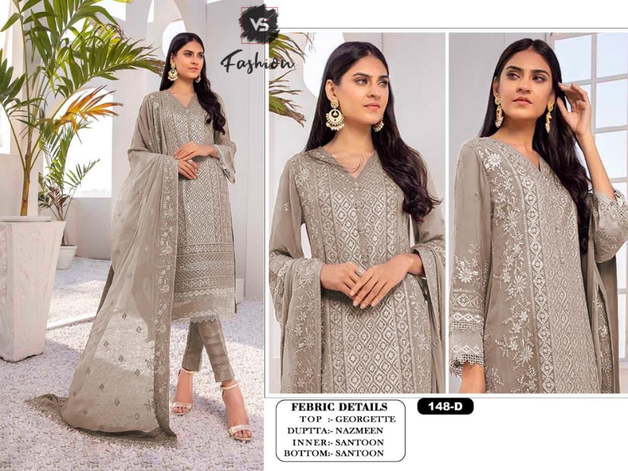 VS FASHION 148 D SALWAR KAMEEZ WHOLESALER