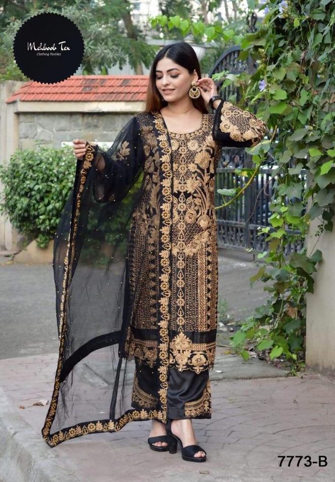 MEHBOOB TEX 7773 B SALWAR KAMEEZ WHOLESALER